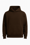 Oversize Hoodie — Dark Brown