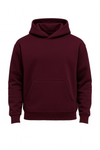 Oversize Hoodie — Burgundy